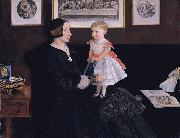 Mrs James Wyatt Jr and her Daughter Sarah